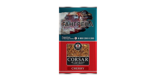 ТАБАК курительный тонкорезаный CORSAR Вишня, кисет 35 г