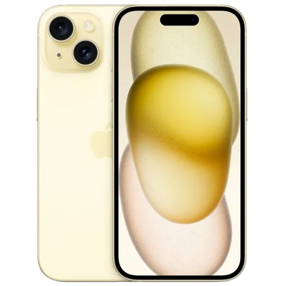 Смартфон Apple iPhone 15 128 ГБ Желтый Yellow