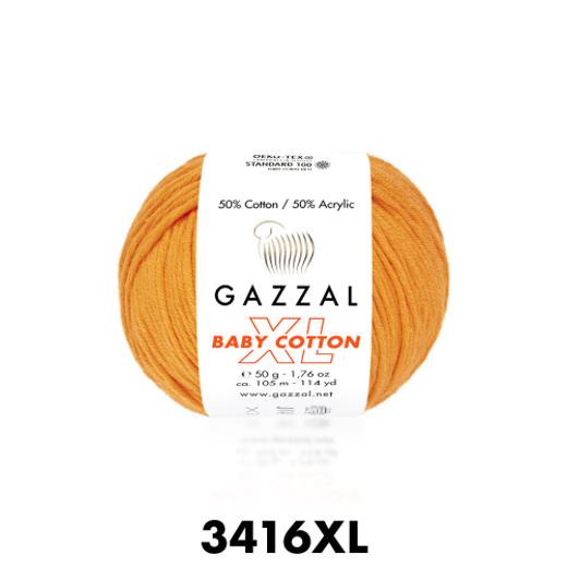 BABY COTTON XL, тыква