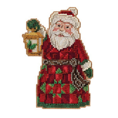 "Санта с фонарем"-JS20-2113 вышивка