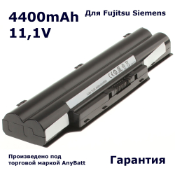 Аккумуляторная батарея AnyBatt 4400mAh для ноутбука Fujitsu Lifebook S762
