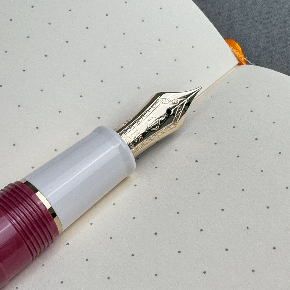 Ручка перьевая Sailor PG Slim Mini Recontre Bordeaux foncé Gold (11-2230-330) 4