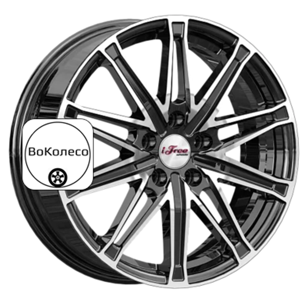 6,5x17/5x108 ET33 D60,1 Виар (КС1065) Блэк Джек iFree