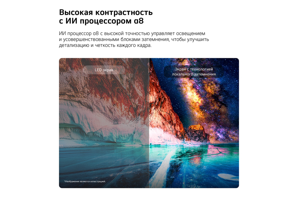 75-дюймовый телевизор LG 75MRGB86B6A Смарт ТВ Mini RGB evo AI