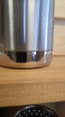 Термокружка Klean Kanteen Camp Mug 12oz (355 мл) Mountain Brushed Stainless (витринный образец, мелкие потертости)