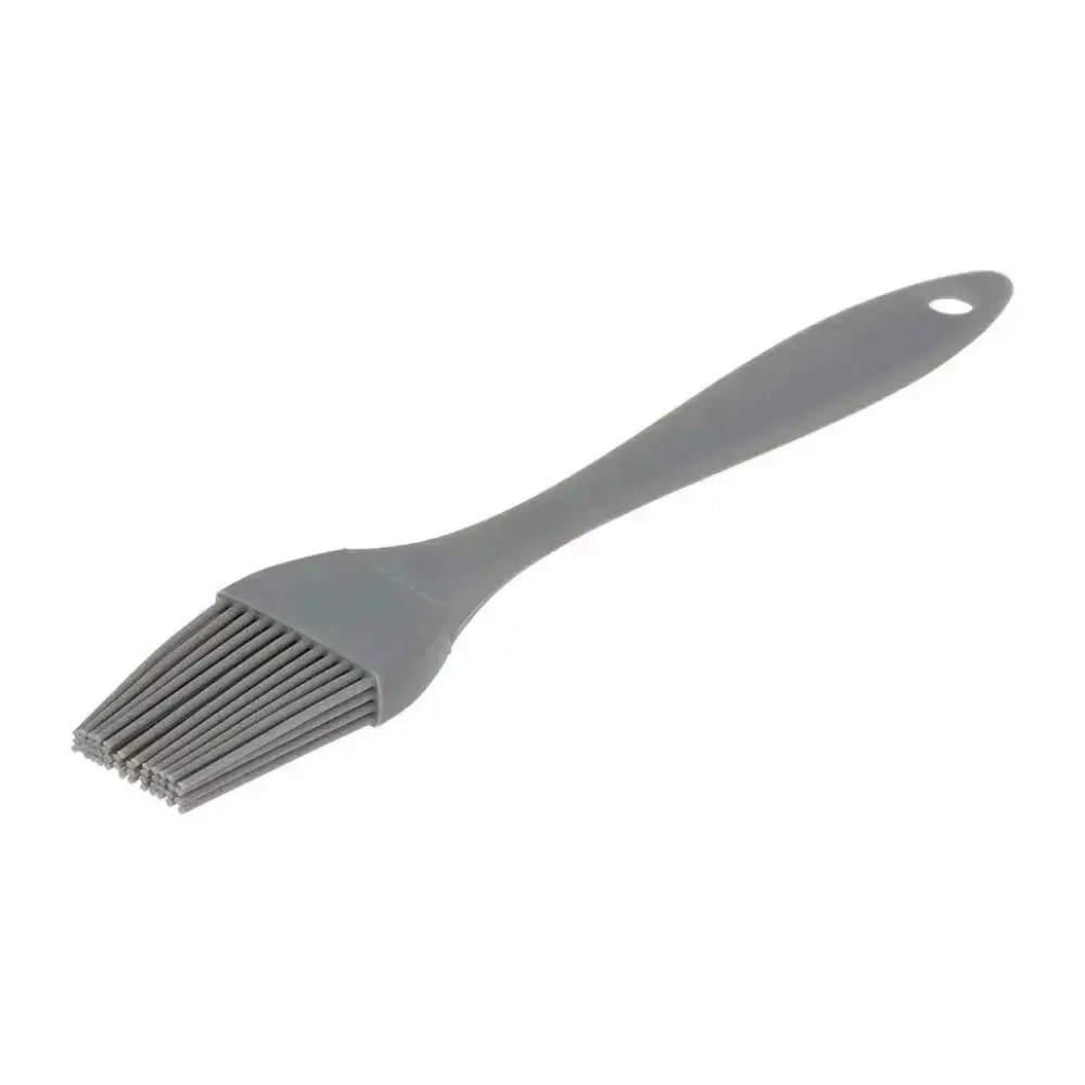 Кисть кулинарная силиконовая, 16,5*3 см, серая BASIC Marmiton