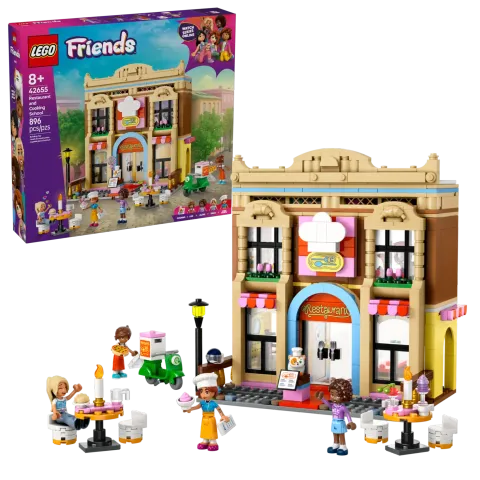 Конструктор LEGO Friends 42655 Ресторан и кулинарная школа