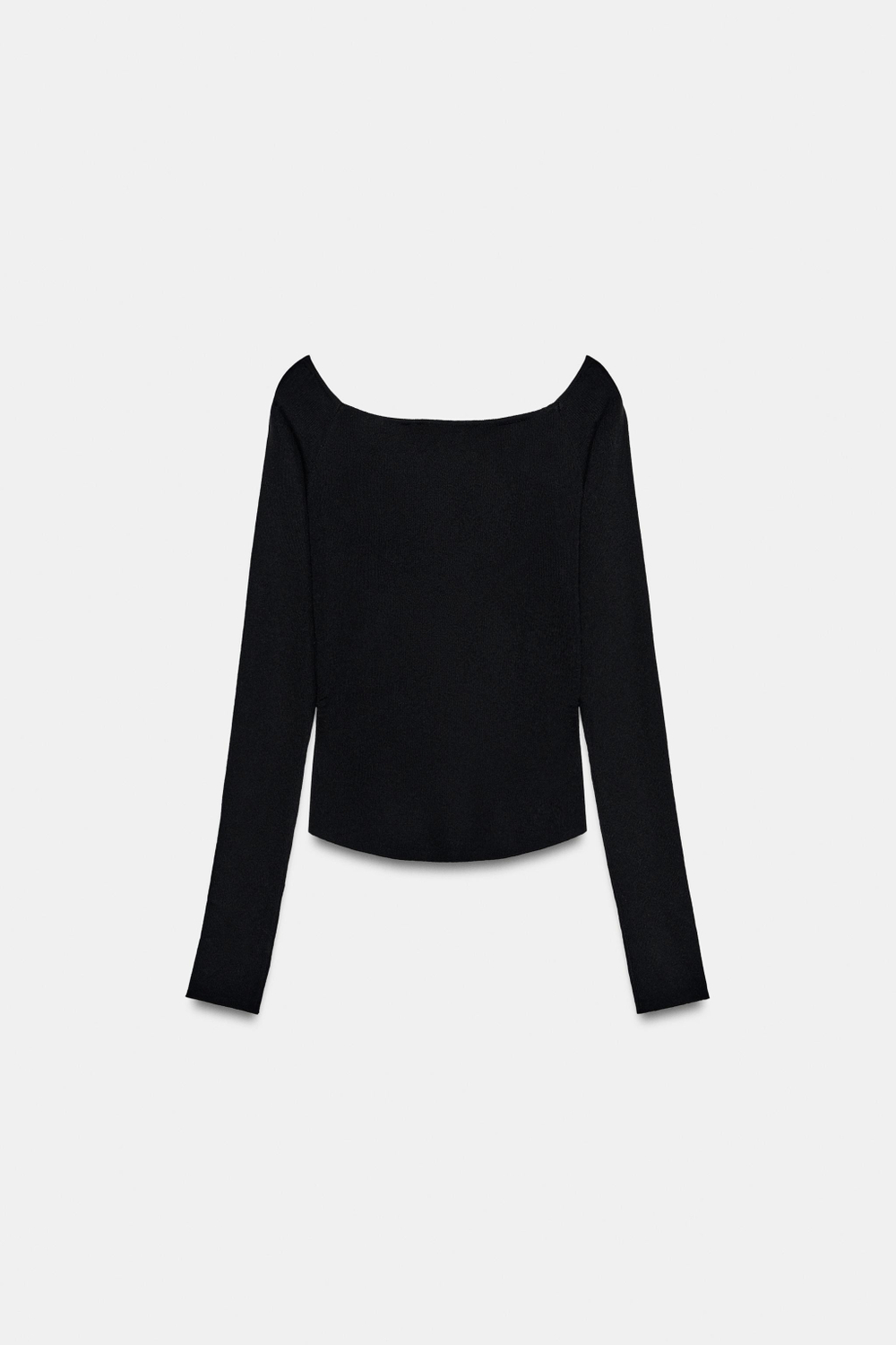 ТРИКОТАЖНЫЙ ТОП СО СБОРКАМИ — ZARA