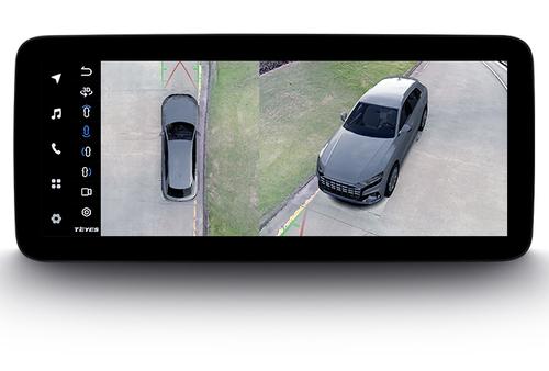 Магнитола для Toyota Sienna XL40 2020-2024+ - Teyes LUX ONE 360 монитор 12.3" 2K QLED на Android 10, Быстрая, CarPlay, 4G SIM-слот, 4 камеры в комплекте