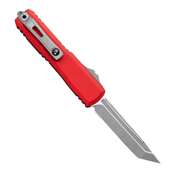 Нож Microtech UTX-70 Gen IV T / E 11494-10APRD - рукоять алюминий, сталь - M390MK