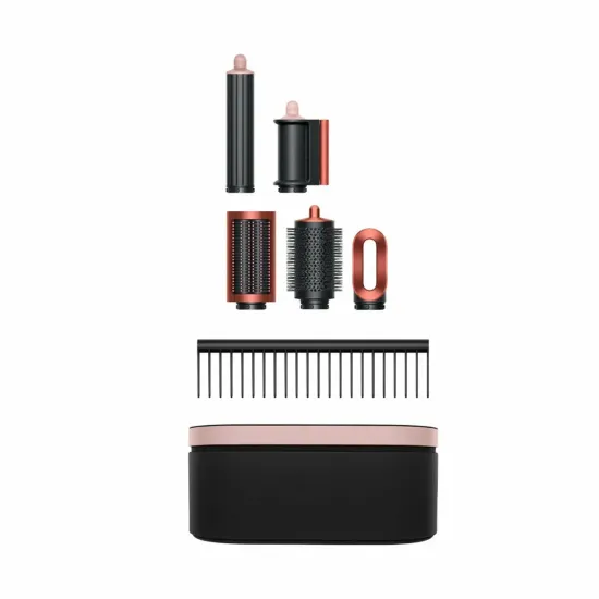 Стайлер Dyson Airwrap i.d. Long HS08 Straight+Wavy, клубнично-бронзовый/розовый румянец (Strawberry Bronze/Blush Pink)