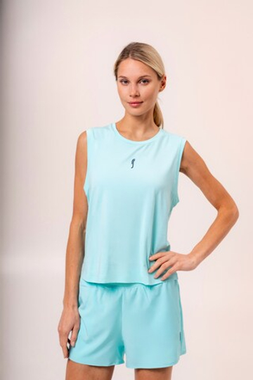 Женская майка RS Paris Relaxed Tank (Ace Blue/Navy 242W013313/926)
