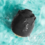 Бесконтактный клиторальный стимулятор в виде бутона розы Fifty Shades of Grey Black Rose Silicone Clitoral Suction Stimulator