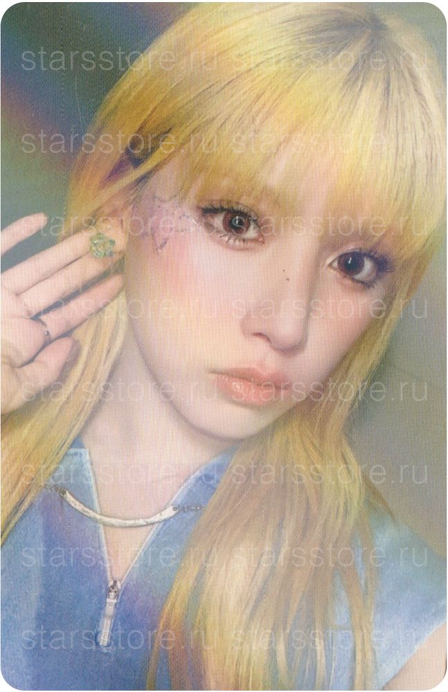 Фотокарта Jiwoo NMIXX - Fe3O4: STICK OUT (MAKESTAR) Фотокарта Jiwoo NMIXX - Fe3O4: STICK OUT (MAKESTAR)