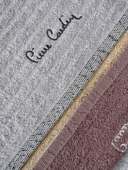 HAV00178 Набор полотенец для лица PIERRE CARDIN HOME из 4пр WAVE 50х90