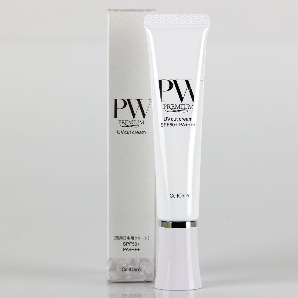 AMENITY Отбеливающий солнцезащитный крем SPF50 Pw Premium Uv Cut Cream 30 мл