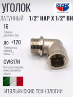 НИКЕЛЬ Уголок 1/2г х 1/2ш  ViEiR  (180/10шт)