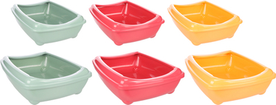 Туалет для кошек Palma Exoti 31x43x13 см, в ассортименте, Flamingo