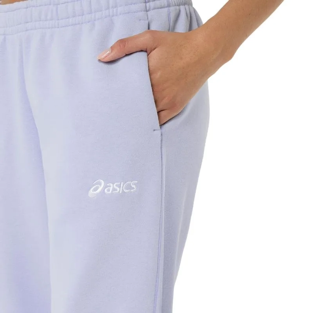 Женские теннисные брюки Asics Logo Fleece - fresh air