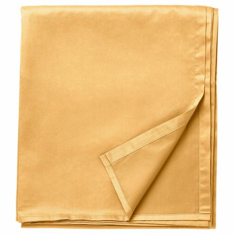 Простыня IKEA NATTJASMIN (НАТТЭСМИН), Желтый, 150x260 см