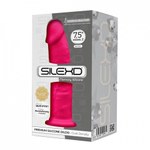 Фаллоимитатор SilexD Model 2 (19,2×4,7 см) с двойной плотностью розовый