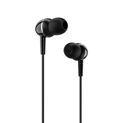 Наушники вакуумные проводные BOROFONE BM36 Acura universal earphones (черный)