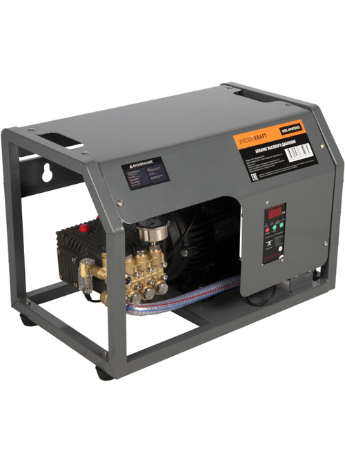 WDK-HPW4000S Профессиональный стационарный аппарат высокого давления 4KW, 380V, 200 bar, 15л/мин, 1450 об.мин.
