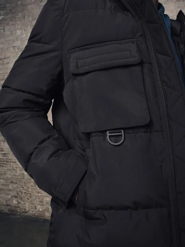 Куртка утепленная мужская ALPHA INDUSTRIES HOODED PUFFER JACKET