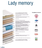 Матрас Lordflex's Lady memory