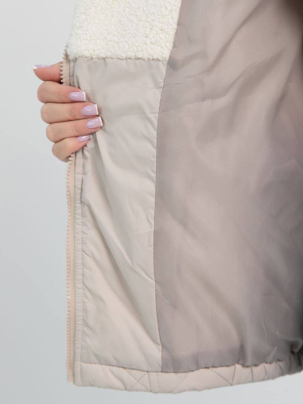 Куртка Маша (бежевая) Б16490-4М LT Collection