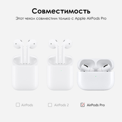 Чехол КАРТОФАН для Apple AirPods Pro (арт. AIRPRO-TPU-PC-SKY)