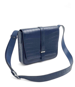 Сумка через плечо Hermes Steve Light Junior из кожи крокодила