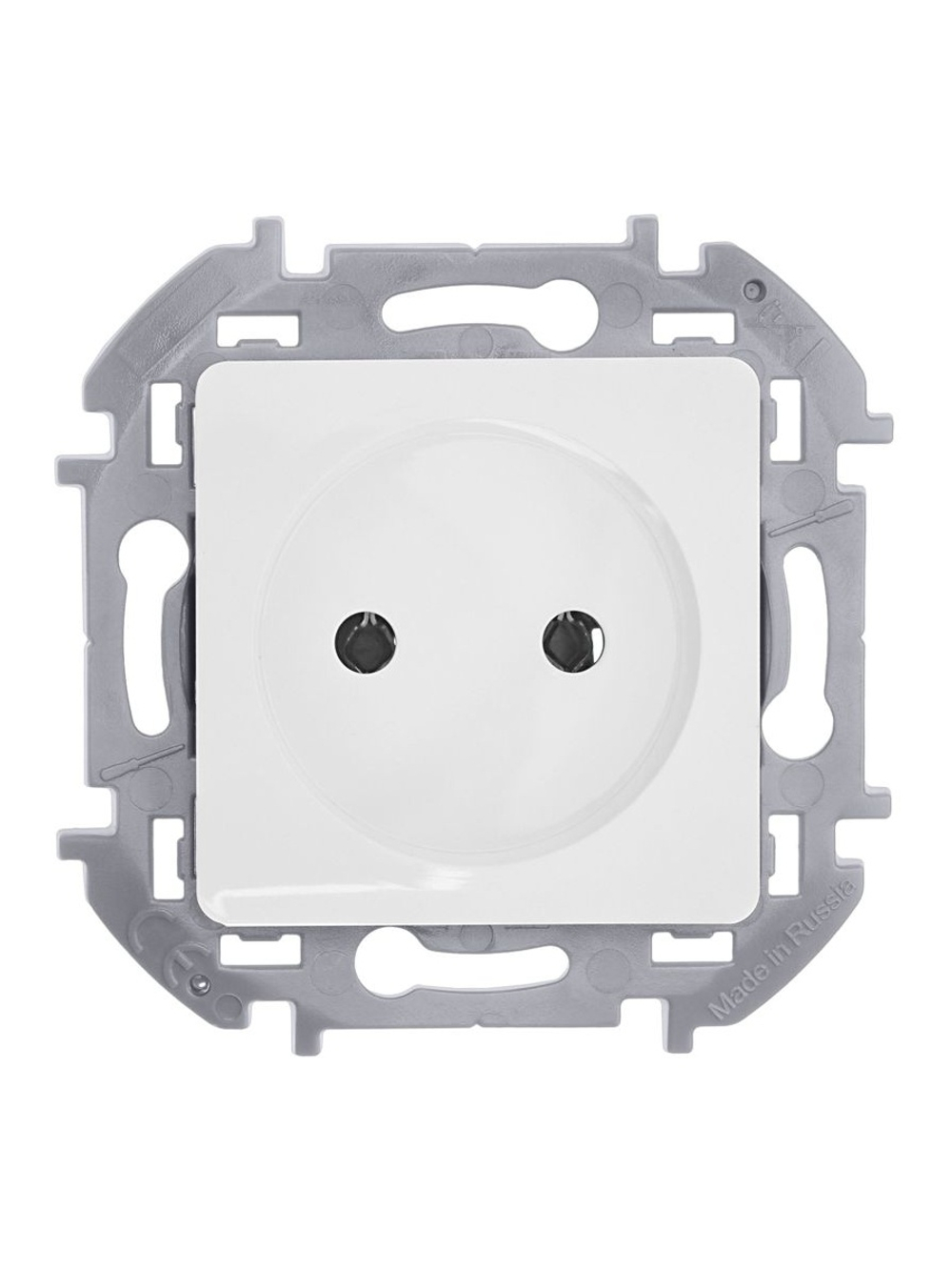 Розетка 1-м СП Inspiria 16А IP20 250В 2P механизм бел. IEK 673710