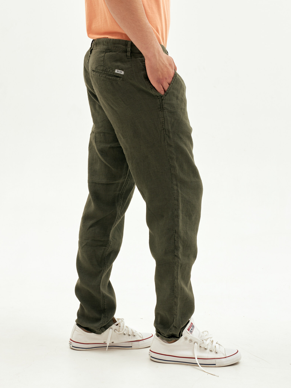 Брюки чинос The.Nim Standard Pince Moss