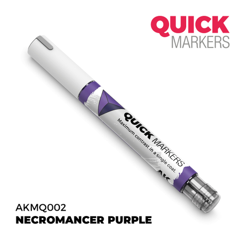 Акриловый маркер AK Interactive Quick Marker Necromancer Purple