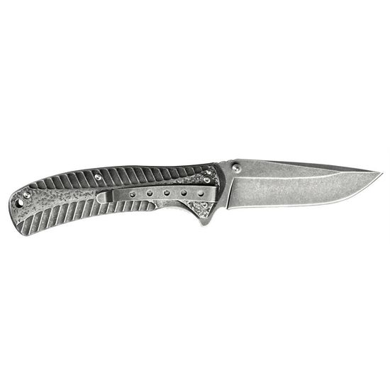 Складной нож KERSHAW Starter 1301BW c клинком из стали 4Cr14MoV, рукоять Stainless Steel