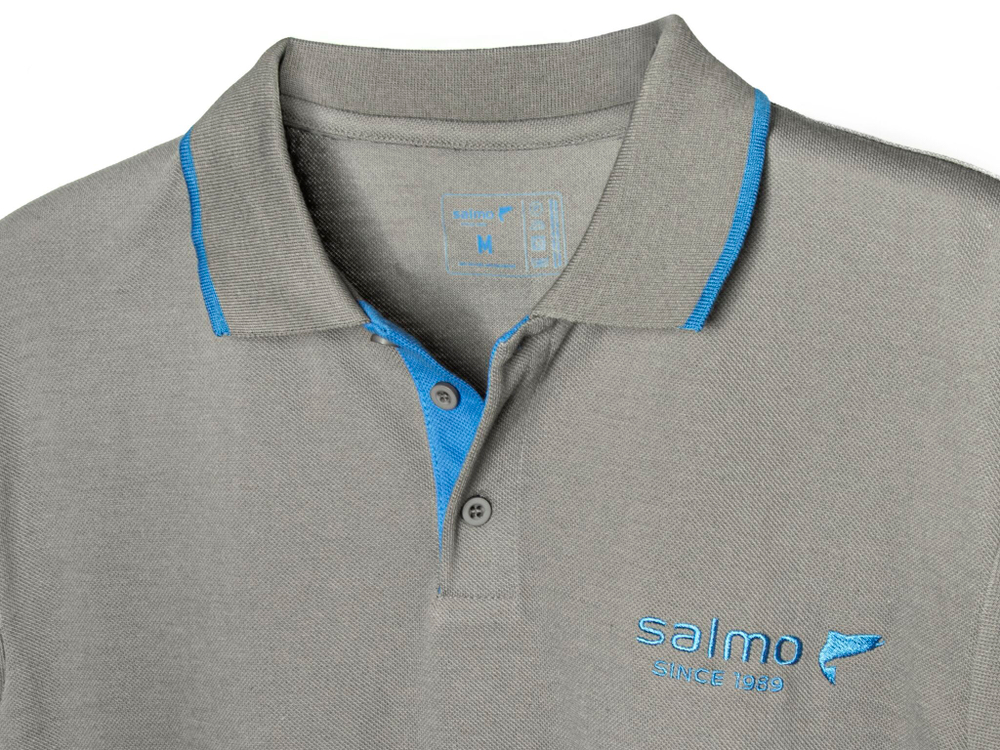 Рубашка поло SALMO GREY 02 р.M