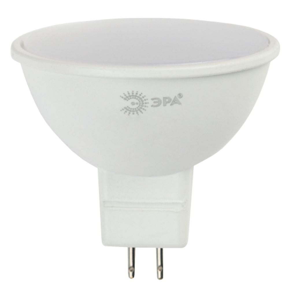 Лампа светодиодная ЭРА STD LED MR16-6W-860-GU5.3 6Вт софит холодный белый свет GU5.3 | Лампы cветодиодные Точечные (Софиты) (MR, PAR)