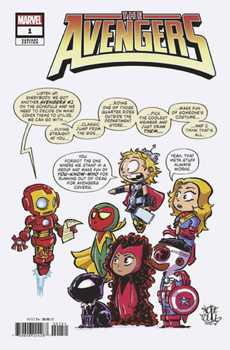Avengers Vol 8 #1 (Cover E)