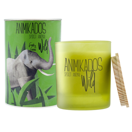 Свеча ароматическая wild elephant, Свежий, 40 ч