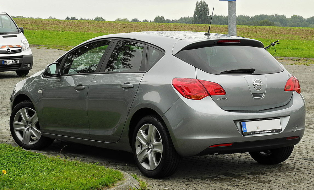Порог правый Opel Astra J 2009-2015 (Polcar) хэтчбек, седан, универсал