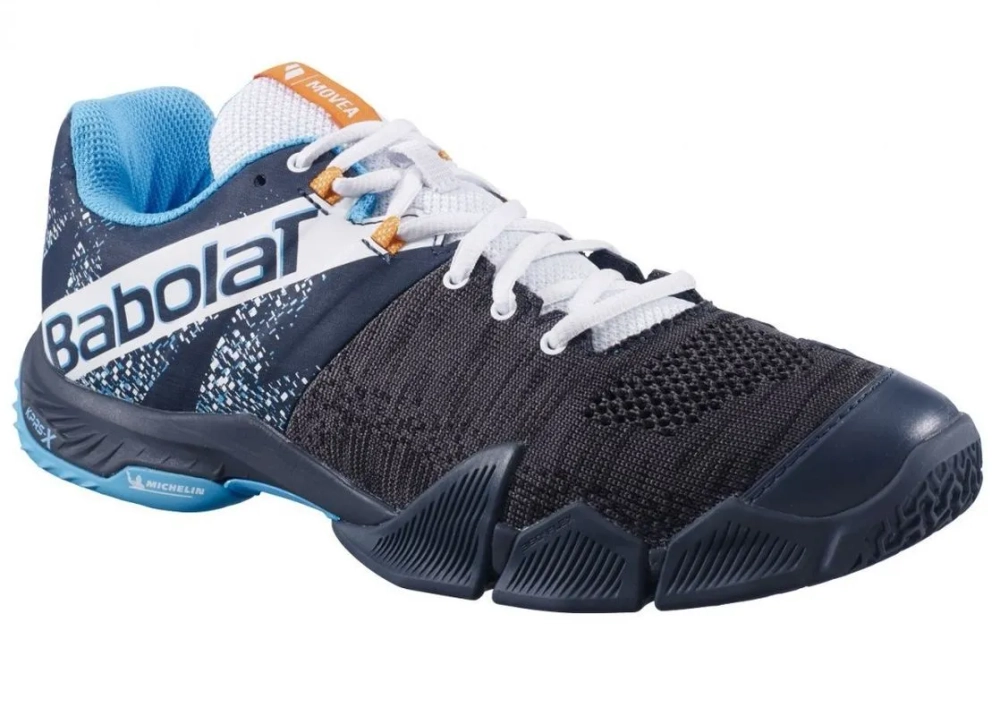 Мужские кроссовки для Padel Babolat Movea - grey/scuba blue