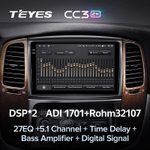 Teyes CC3 2K 10,2"для Toyota Land Cruiser 100, Lexus LX 2002-2007