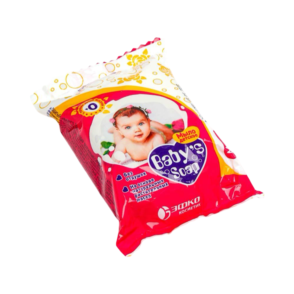 Мыло туалетное твердое Натуральное Baby`s soap 135гр