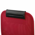Кресло офисное BRABIX PREMIUM "Ultimate EX-801" хром, плотная двойная сетка Х2, черное/красное, 532921