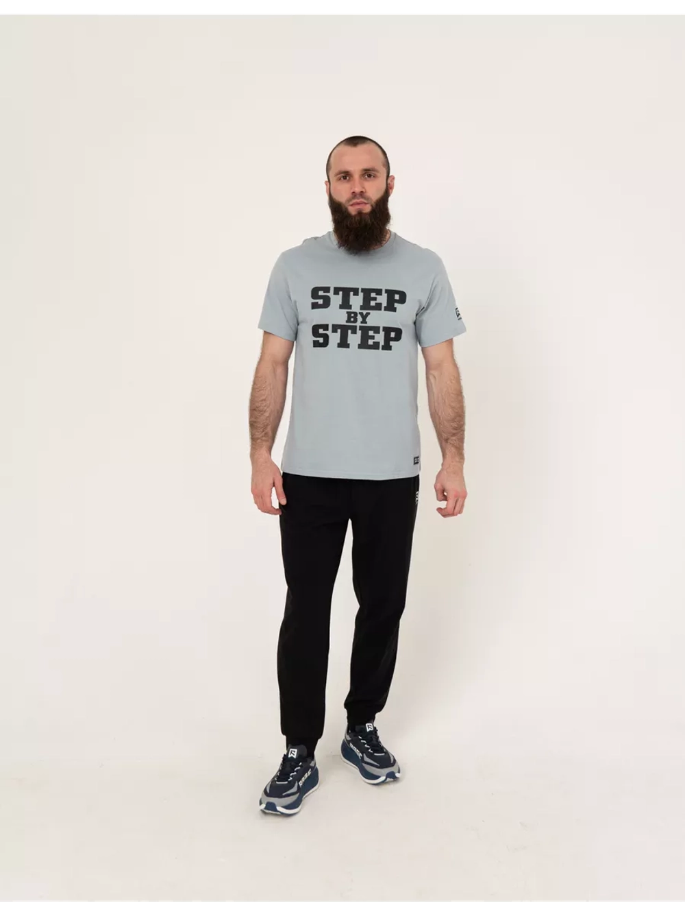 Футболка Rage "Step by Step" серая арт.: HY24739