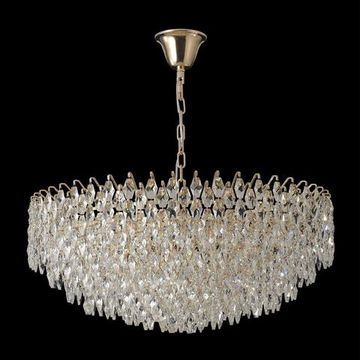 Люстра подвесная 24*E14 HEDONIST SP24 золото Crystal Lux