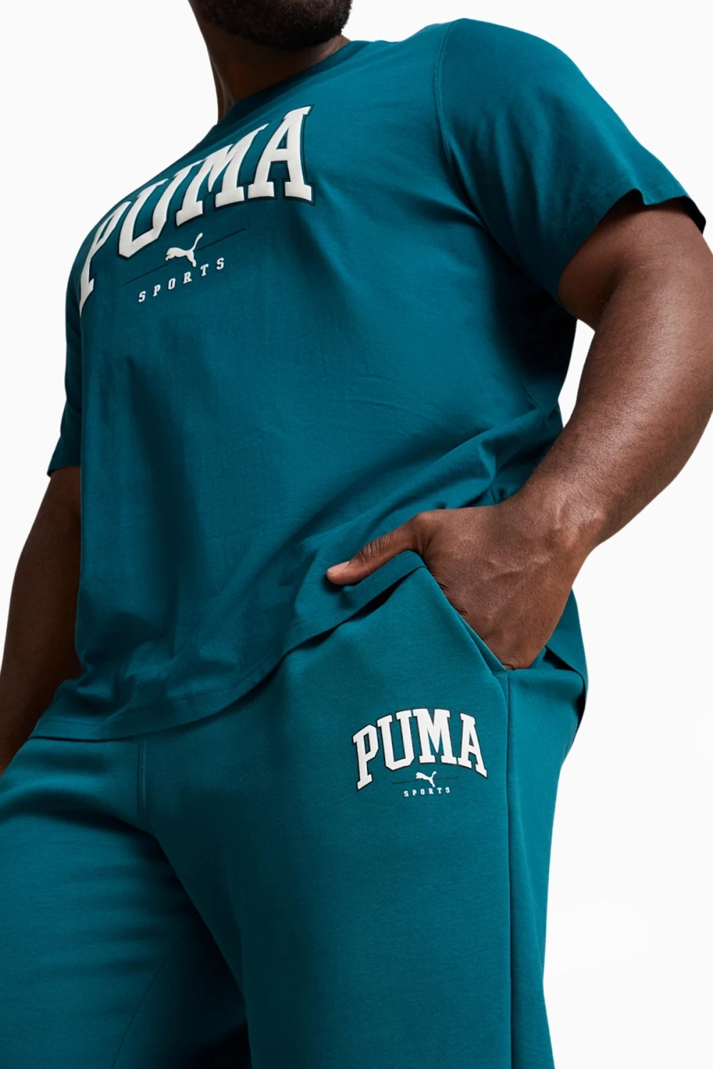 Штаны Puma Squad - зеленый