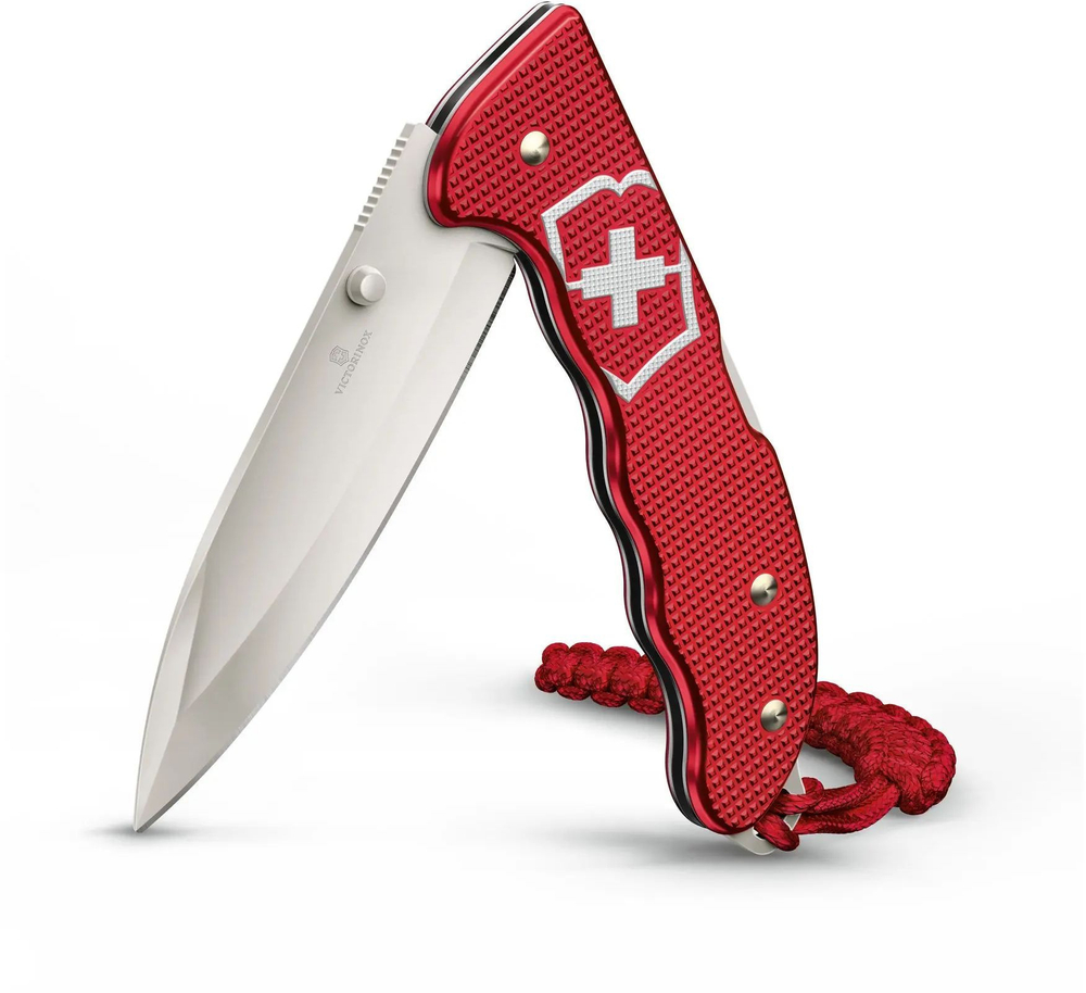 Нож Victorinox Evoke Alox, 136 мм, 4 функции, красный подар.коробка