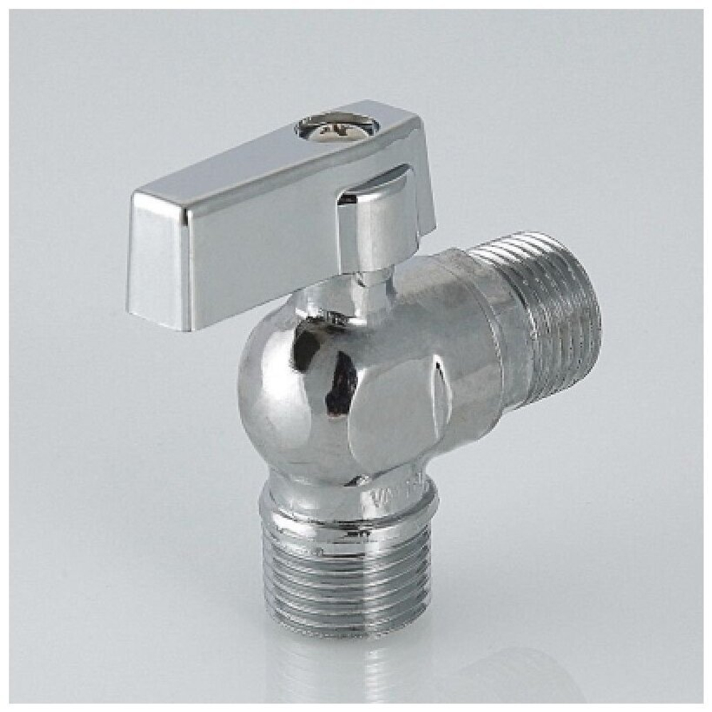 Кран шаровой угловой для подкл. с/т приборов 1/2"х1/2" VALFEX VF.392.N.04